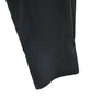 UNITED TOKYO JAPAN. Black Belted Polytech/Viscose Long Sleeve Dress