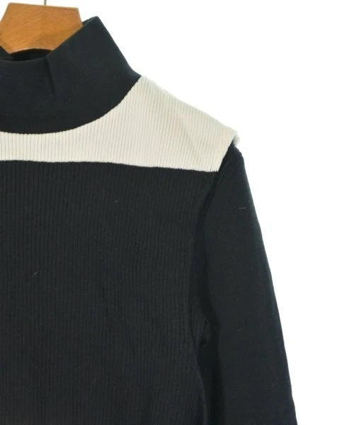 UNITED TOKYO JAPAN. BlackxIvory Nylon/Cotton Knit Dress