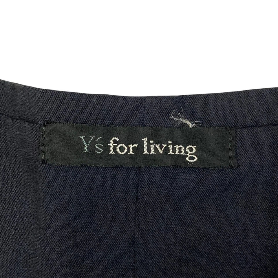 Yohji Yamamoto Japan. Y's for living  Navy Rayon Sleeveless Long Dress