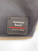 AYANOKOJI JAPAN. Black Canvas Hidden Kiss Lock Bag / Shoulder Bag