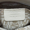 Ferragamo Itay. White Leather Shoulder Bag / Hand Bag