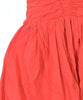 Miu Miu Italy. Red Cotton Flare Summer Dress