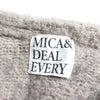 MICA&DEAL EVERY JAPAN 24AW COLLECTION Shaggy Yarn Cardigan SWEATER/TOP