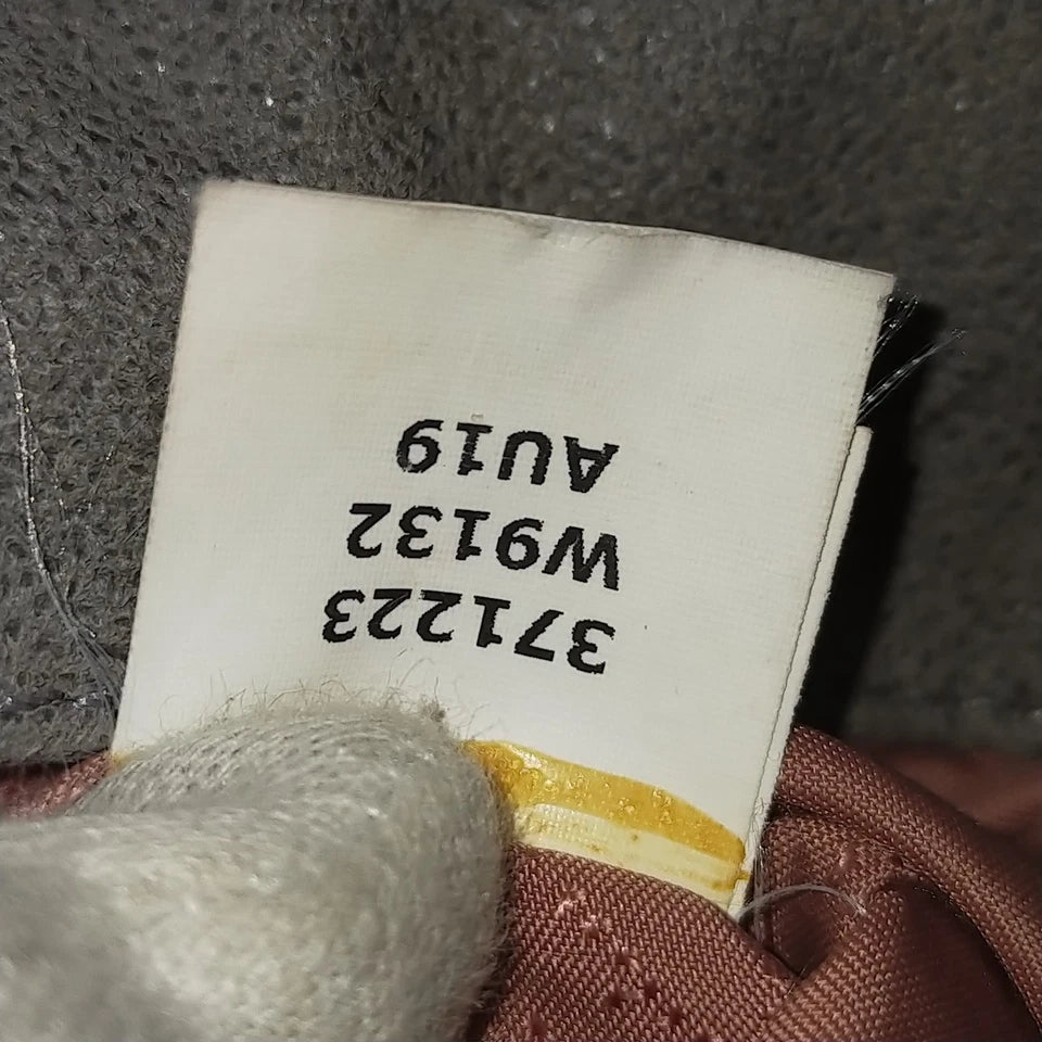 Stella McCartney UK. Grey Vegan Leather Classic Shoulder Bag / Hand Bag