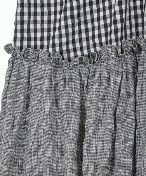 Ray Beams JAPAN.BlackxWhite Gingham Pattern Dress