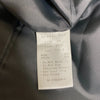 M-PREMIER JAPAN. GRAY WOOL LONG CHESTERFIELD COAT