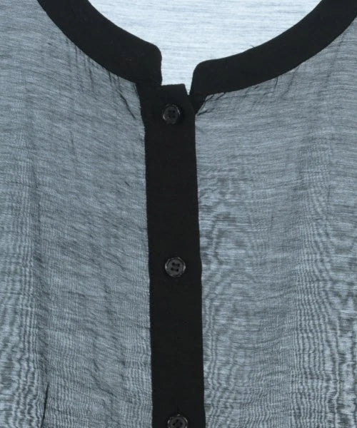 RAY BEAMS JAPAN. Black Semi-Sheer Casual Shirt