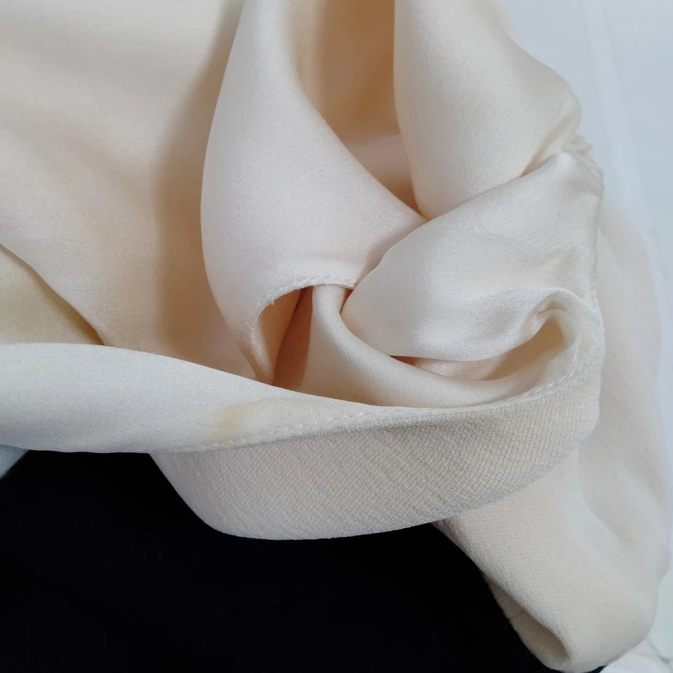 Chanel Paris. Black/White Silk/Poly Blend Sleeveless Dress