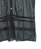 UNITED ARROWS green label relaxing. JAPAN. Black Semi Sheer Cotton Dress