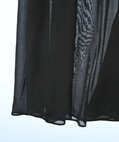 ROSSO JAPAN. NWOT. Black Semi Sheer Long Dress