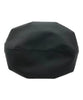 KAWA-KAWA JAPAN. Black Manju Shoulder Bag/Tote Bag, Oversize Zipper