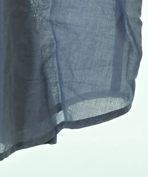 LOWRYS FARM JAPAN. Blue Cotton Shirt Dress w/Lace Belt