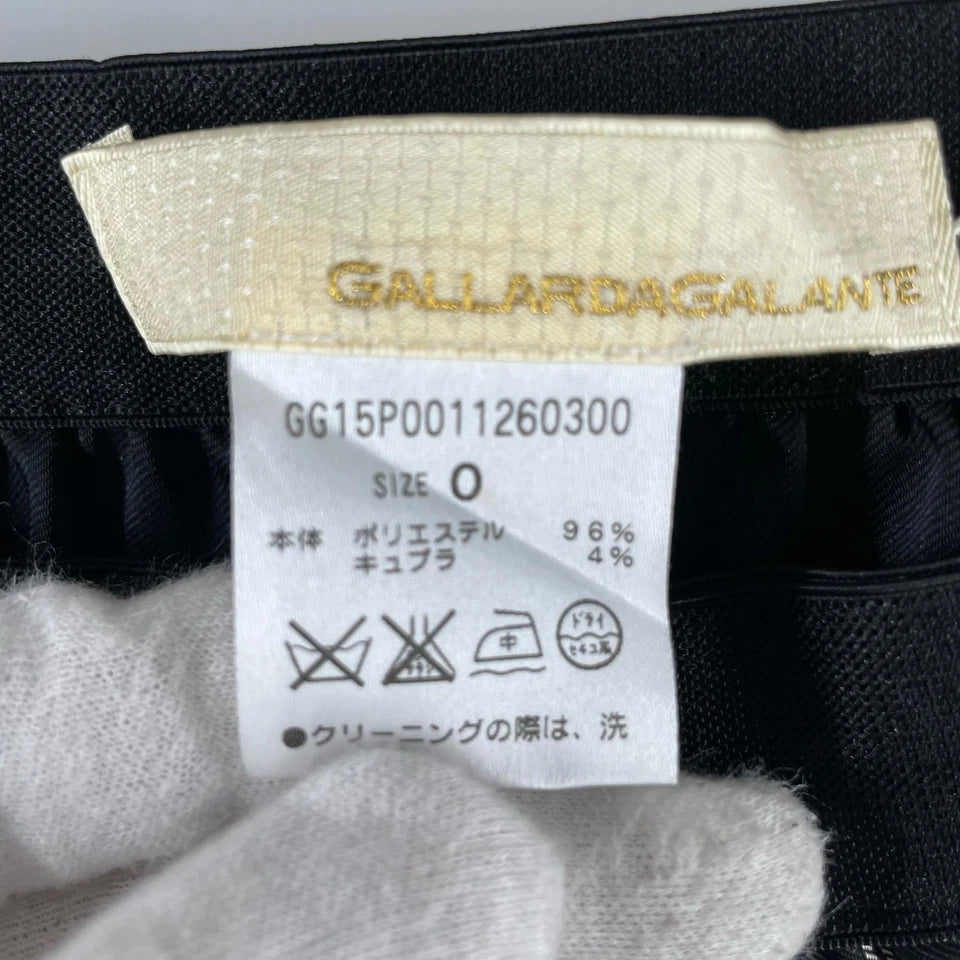 GALLARDAGALANTE JAPAN. NEW. Black Pin Stripe Skirt