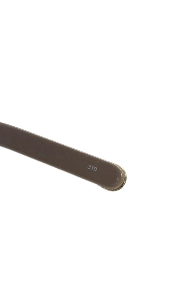 Chloe Paris. Womens Large Oval Gray/Brown Lens Sunglasses