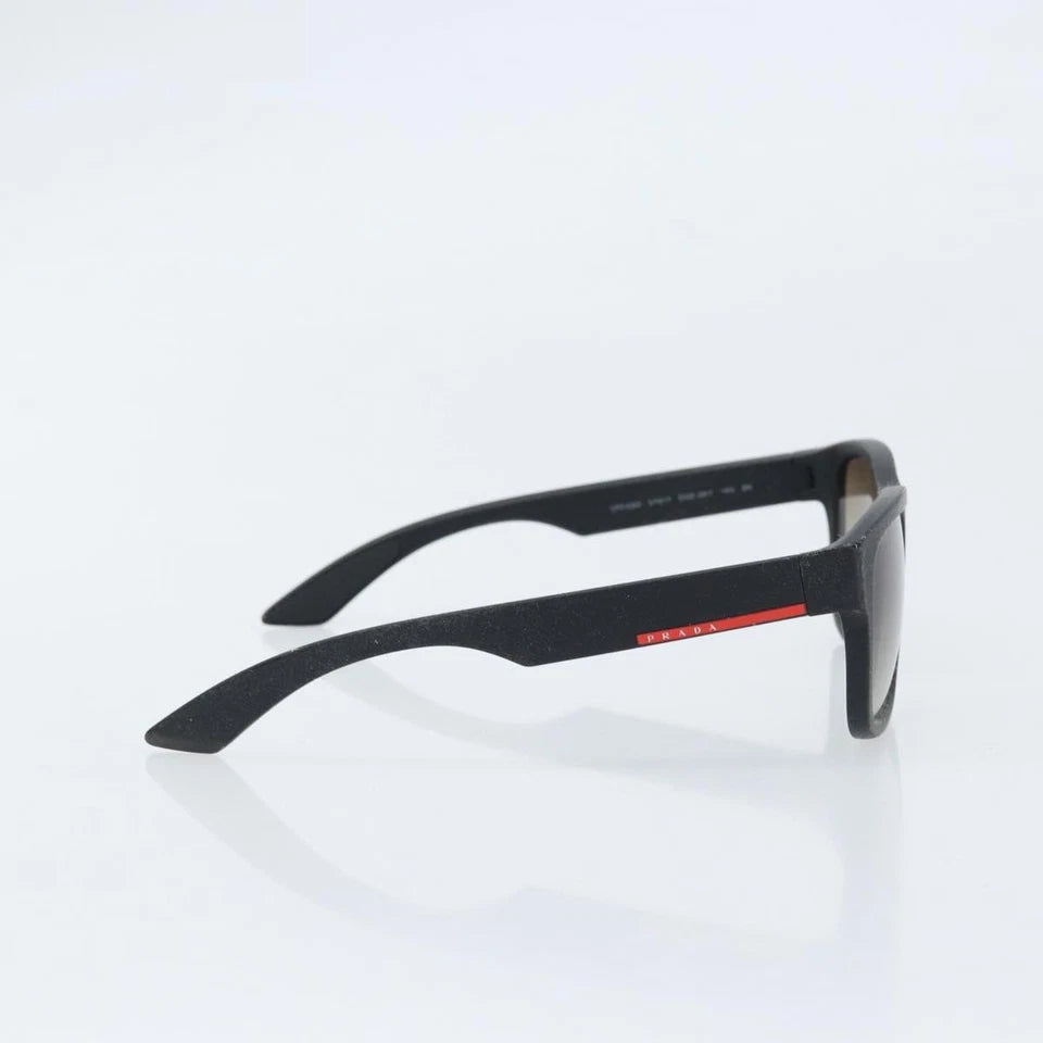 PRADA ITALY. Black Acetate Authentic Sunglasses