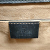 Gucci Italy. Vintage 2016 Collection Gold Chain Strap Black Leather Mini Shoulder Bag
