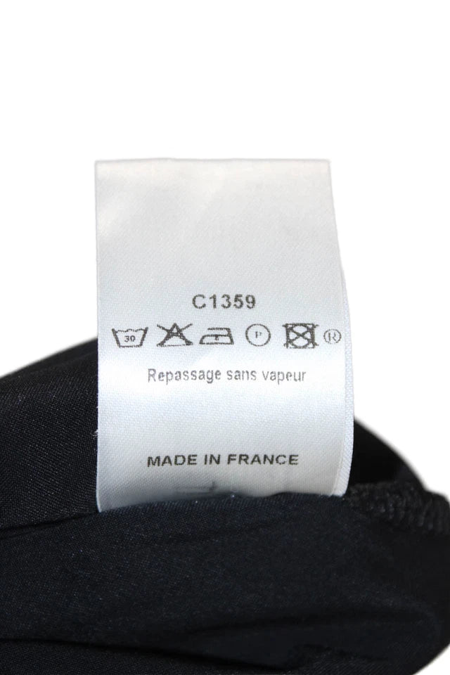 Marithe + Francois Girbaud Paris.  Black Sleeveless Maxi Tank Dress