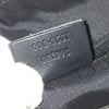 Gucci Italy. Black Bamboo Black Leather Shoulder Bag