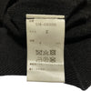MARGARET HOWELL LONDON. 24AW Collection  Extra fine Merino Black Wool Knit Sweater
