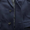 BEAUTY&YOUTH GARDENA Japan. Navy Italian Melton Chesterfield Coat