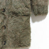 RAY BEAMS JAPAN. KHAKI COLOR LONG SHAGGY Knit Cardigan