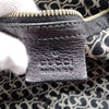 Gucci Italy. Black Leather Shoulder Bag w/Attachable Shoulder Strap
