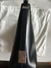 OSOI SEOUL, SOUTH KOREA. NEW. NWOT. Black Leather Shoulder Bag