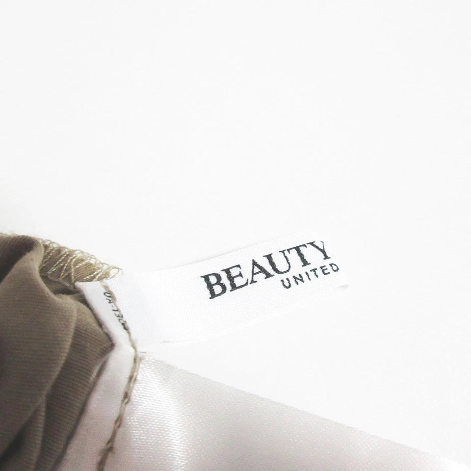 BEAUTY&YOUTH United Arrows Japan. Mocha Color  Backhole Cami Slip Dress