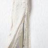 PERVERZE JAPAN. Beige Narrow Column Sheer Camisole Long Dress