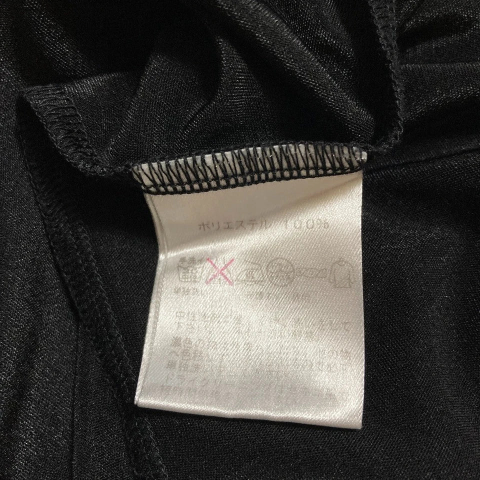 Y's for living (Yohji Yamamoto) JAPAN. Black Gathered Dress