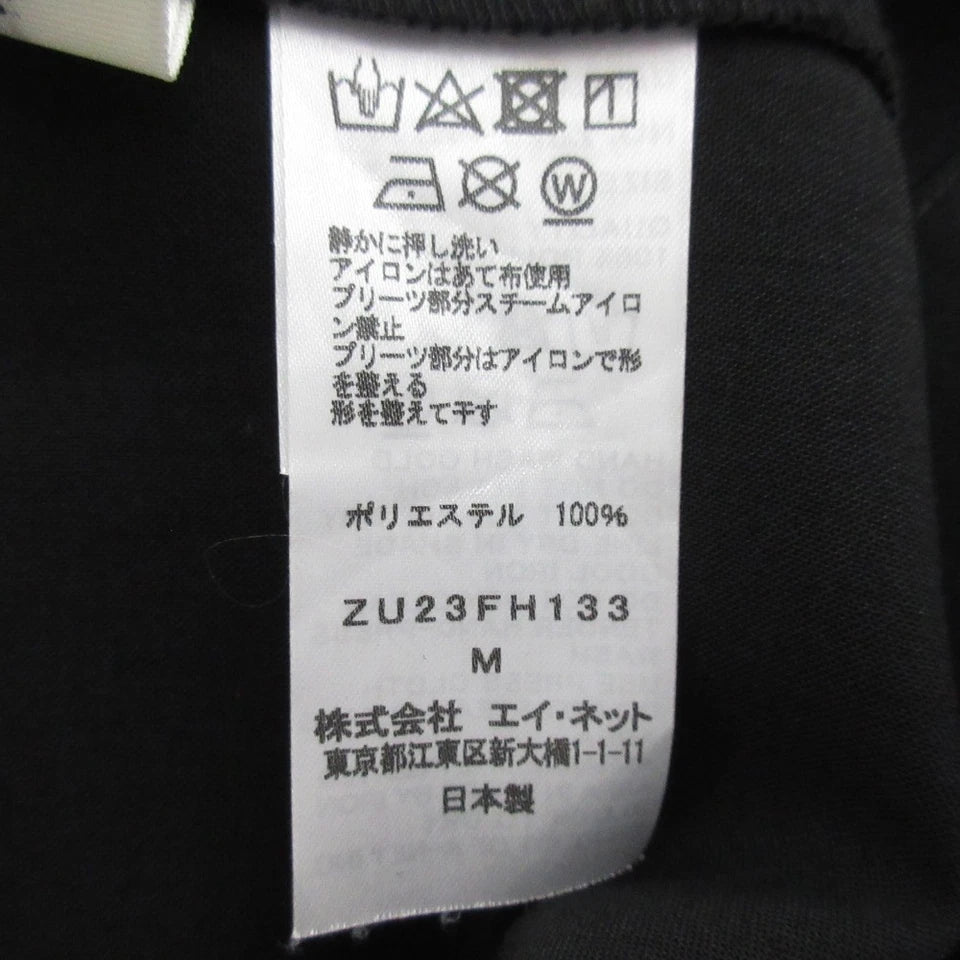 ISSEY MIYAKE JAPAN. ZUCCA, Black Sleeveless Pleated Long Dress