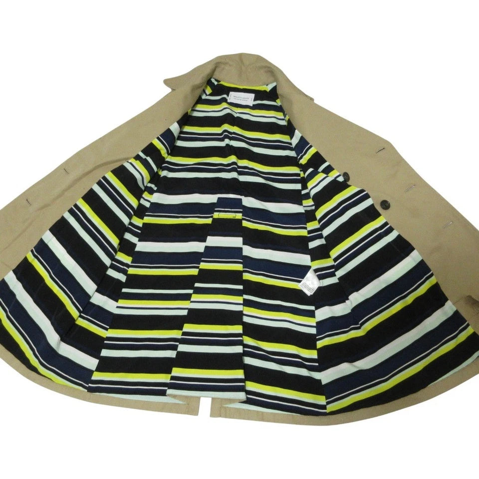 BEAUTIFUL PEOPLE X UNITED ARROWS JAPAN. Beige Cotton Belted Trench Coat