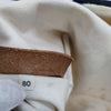 Miu Miu ITALY. Beige Canvas Multi-Color Abstract Shoulder Bag / Hand Bag