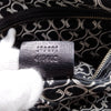 Gucci Italy. Black Leather Shoulder Bag w/Attachable Shoulder Strap
