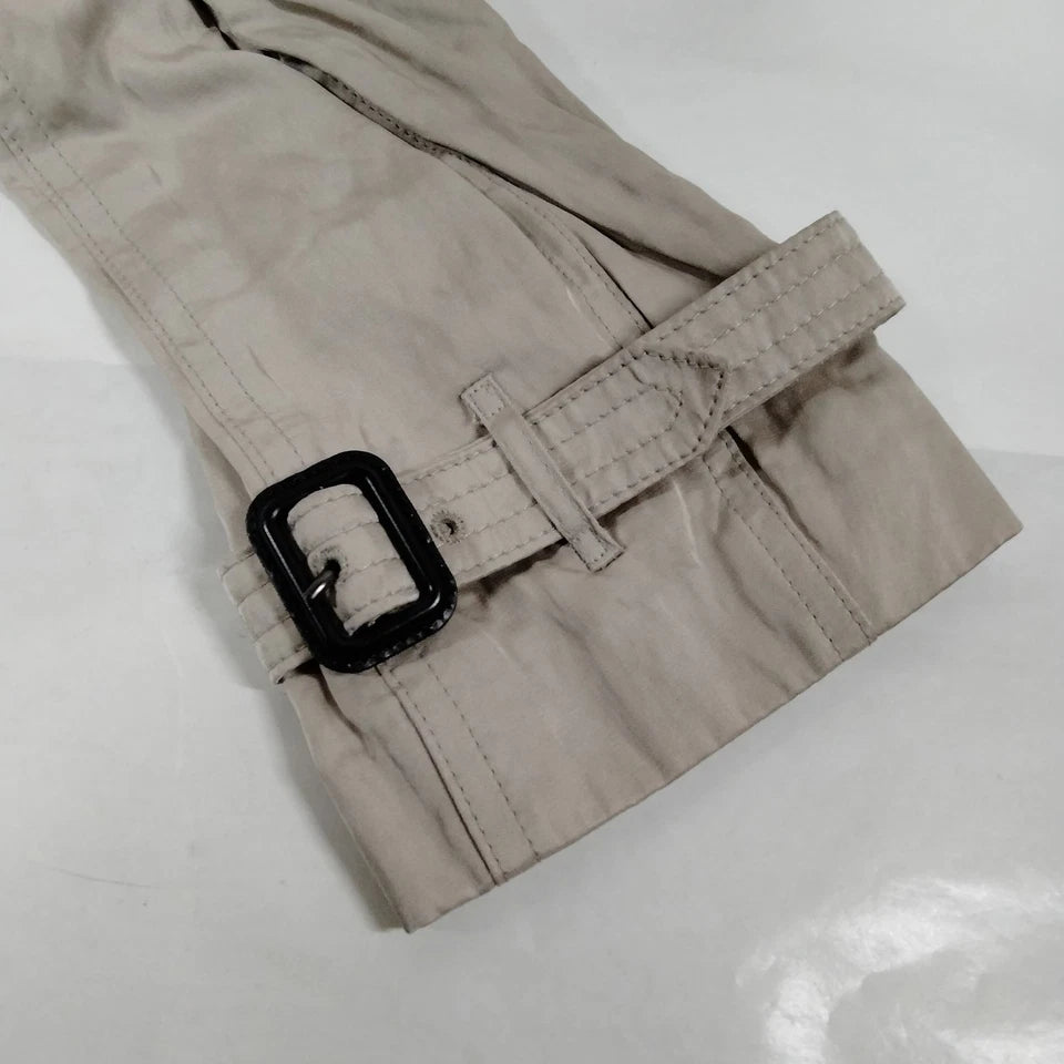 Burberry London. Light Brown Rayon Cotton Metallic fiber Coat