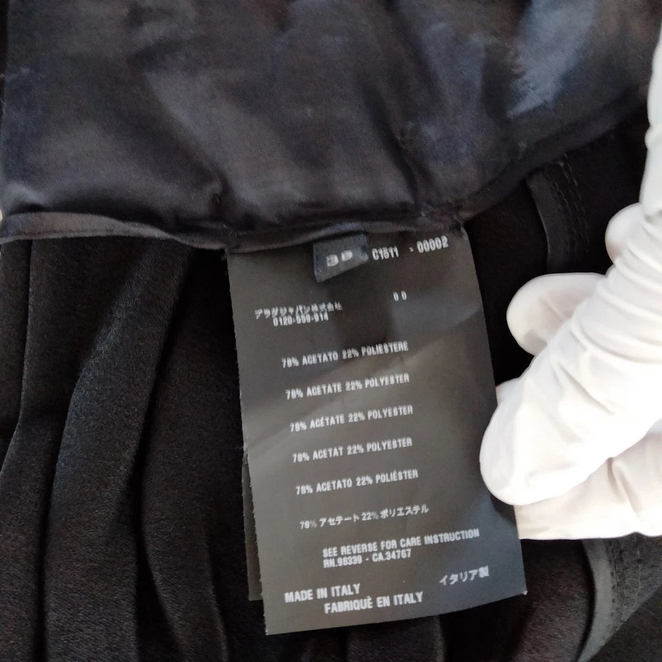 PRADA ITALY. Vintage Black PolyTech Blend Jacket