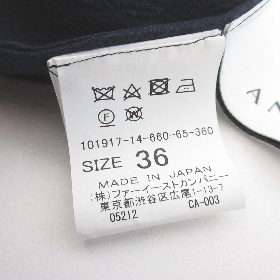 ANAYI JAPAN. Navy Camisole Slip Dress Long Dress