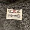Toyoko Saito JAPAN. Black Knit Long Coat