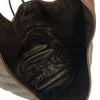 KITAMURA JAPAN. Vintage Extra Large Dark Brown Leather Hobo Style Shoulder Bag