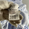 NICE CLAUP JAPAN. Cotton Striped One Piece Tiered Dress