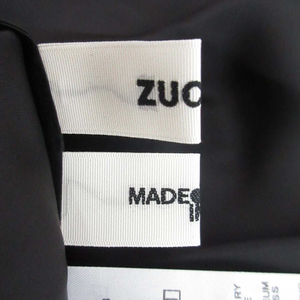 ISSEY MIYAKE JAPAN. ZUCCA, Black Sleeveless Pleated Long Dress