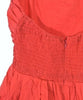 Miu Miu Italy. Red Cotton Flare Summer Dress
