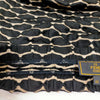 FENDI ITALY. Black, White Acetate, Polyester Blend Print Skirt