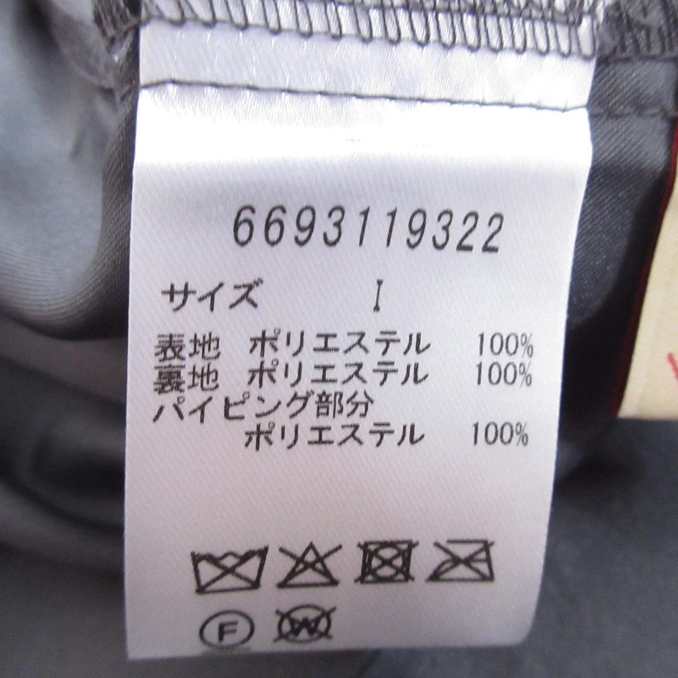 nano universe JAPAN.  LB.03 Charcoal Color Semi-Sheer Pleated Dress