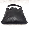Kawa-Kawa Japan. Black Lambskin Soft Leather Shoulder Bag