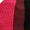 Alexander McQueen UK. Sarah Burton Designer. Textured Red/Black Rayon Fabric Geometric Sleeveless Dress
