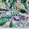 Gucci Italy Silk Floral Garden Print Blouse