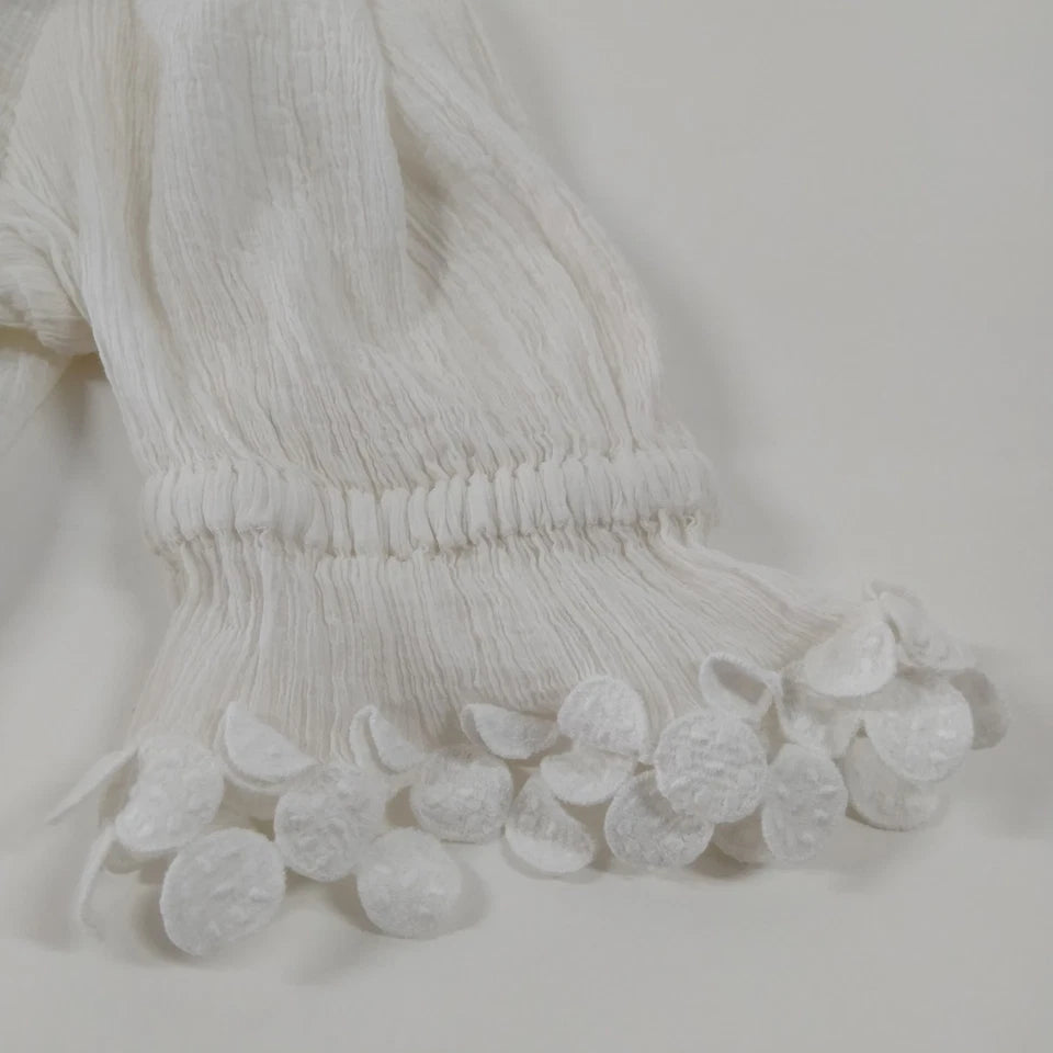 Chloe Paris. Vintage Phoebe Philo Silk/Cotton White Top