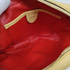 CELINE PARIS. Yellow Leather Gold Plated Hardware