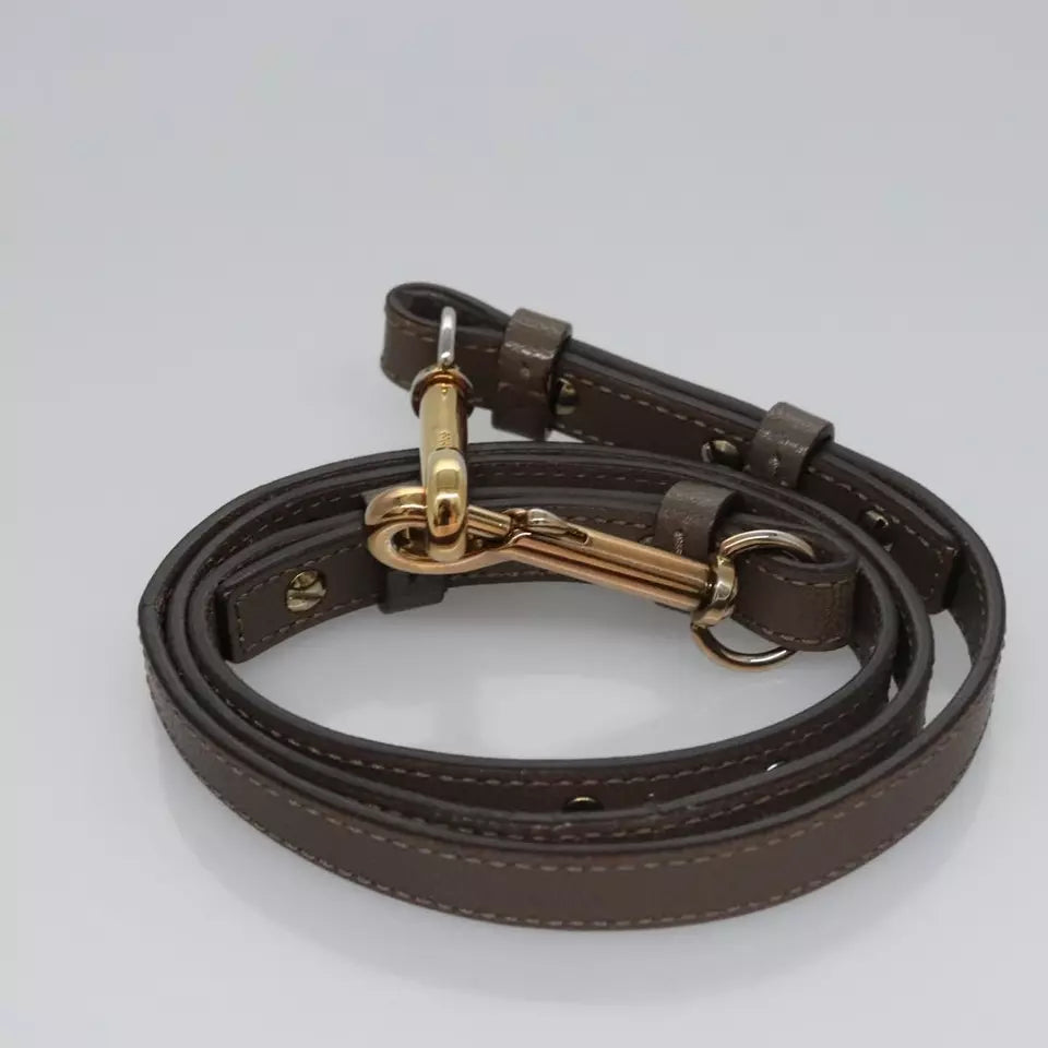 Chloe Paris. Vintage Phoebe Philo Designed Brown Leather Ltd. Edition Mini Shoulder Bag / Crossbody Bag